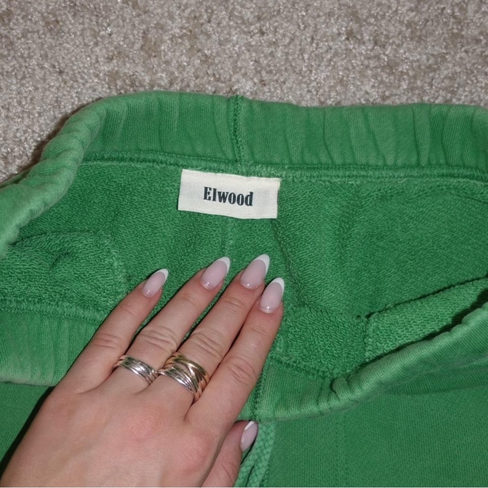 Elwood 100% organic cotton core collection green sweatpants orig $80 - Picture 3 of 4